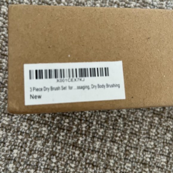 Essential Living - 3-Piece Dry Brushing Spa Kit - NWT - Picture 6 of 9